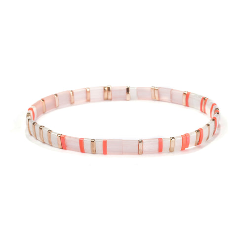 Image of Tila Bracelet- Coral Bliss