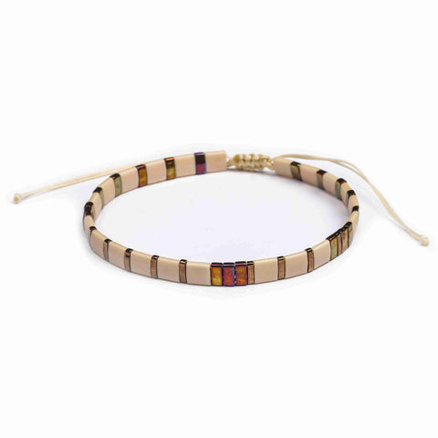 Image of Tila Bracelet- Mocha Dream