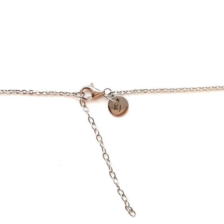 Shark Tooth Pendant Necklace in Silver